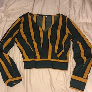 Long Sleeve Crop Top